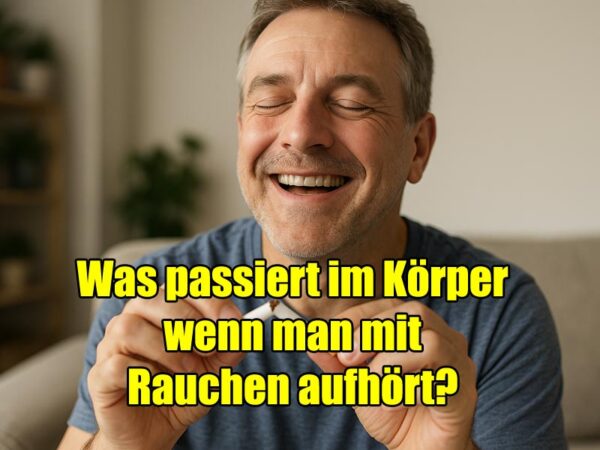 Was passiert im Körper wenn man mit Rauchen aufhört?